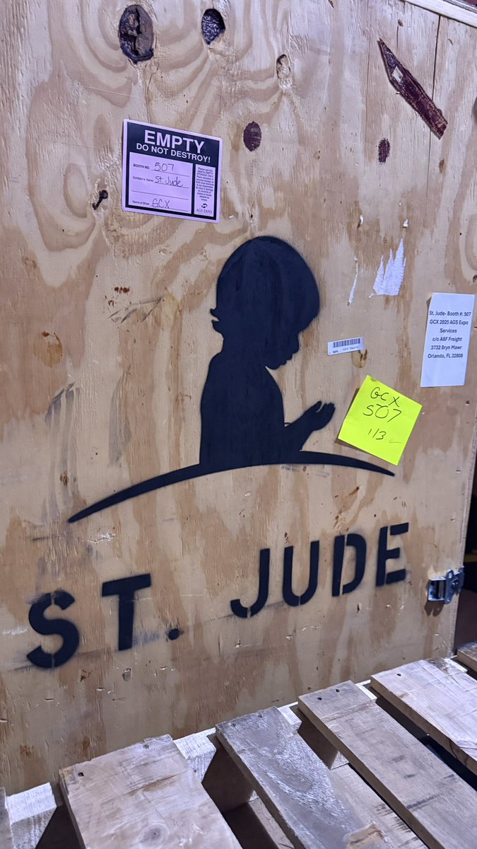 JDesignM's tweet image. Let’s kick off GCX!
@StJude