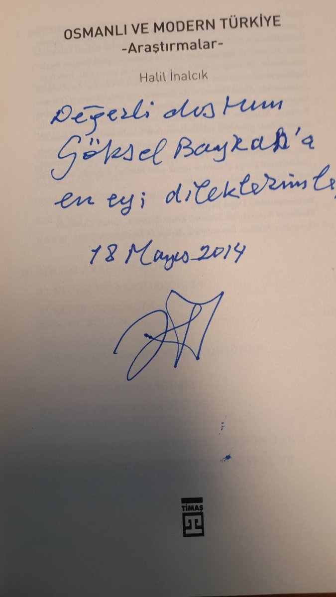 Öğrencilerinin sevgi ve hayranlıkla andığı, ömrünü Türk tarihine adamış Prof. İnalcık, dünyanın sayılı bilim adamları arasında, makaleleri ve kitaplarıyla uluslararası çevrelerde ülkemizin gururu olan tarihçilerden en önemlisidir. Türk tarihçiliğinin büyük ismi, “Tarihçilerin