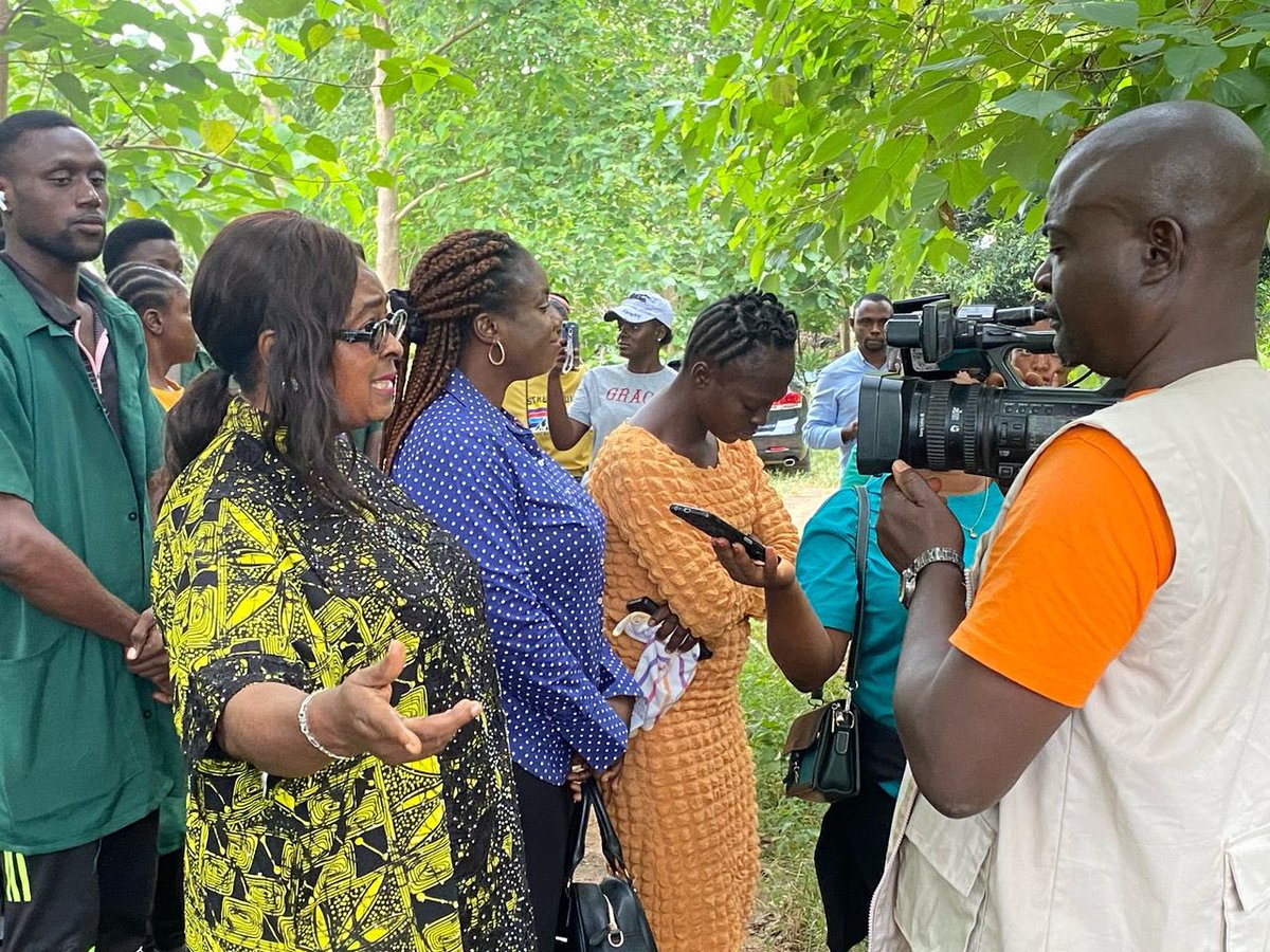 🌳🌳 @IITAForestCenter planted 30 indigenous #tree species on 4 ha at EKSU arboretum in honor of Africa’s 1st Emeritus Prof of Forestry—Late Prof S.A. Adeyanju. 🌱🌱

In collab with @GADEF Plant, EKSU Media &amp; Ekiti Radio.
#IITAForestCenter #TreePlanting #EKSUaboretum #SAA