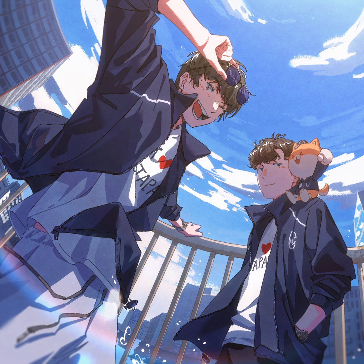 Dora_pingu's tweet image. #MIU404イラスト企画