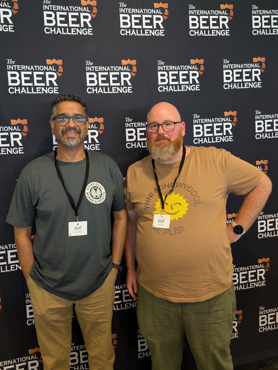 StirchleyWines's tweet image. Thrilled to have been invited to be on the judging panel at the International Beer Challenge (@IntBeerChal) on Wednesday!

Krishan (@ItsMrKrish) and Tim (@PolymathTim ) spent a glorious day at The Oval, evaluating 18 flights of diverse beer between them...