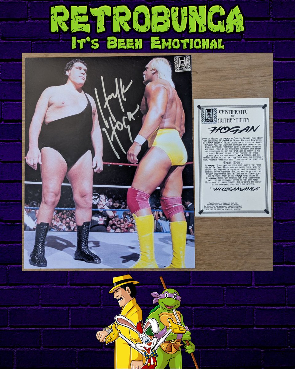 RETROBUNGATV's tweet photo. Picked up this #hulkhogan signature in the Orlando #hogansbeachshop whilst on holiday
Warrior was always my fave but without Hulk we may never of had #wwf when we grew up
#wwfretro #wwfclassic #retrowwf #retrobunga #itsbeenemotional #retrocollecting #retrocollector https://t.co/vEosmrQr9O