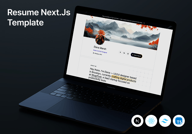 Getnextjstemplt's tweet image. 🚀 Launch your personal site with ease!
Typefolio is a free and modern one-page portfolio template built with #Nextjs.
⚡ Fast loading
📱 Mobile-friendly
🎯 Great for devs & designers
getnextjstemplates.com/products/typef…
#NextjsTemplates #PortfolioTemplate #WebDev #TailwindCSS #Frontend