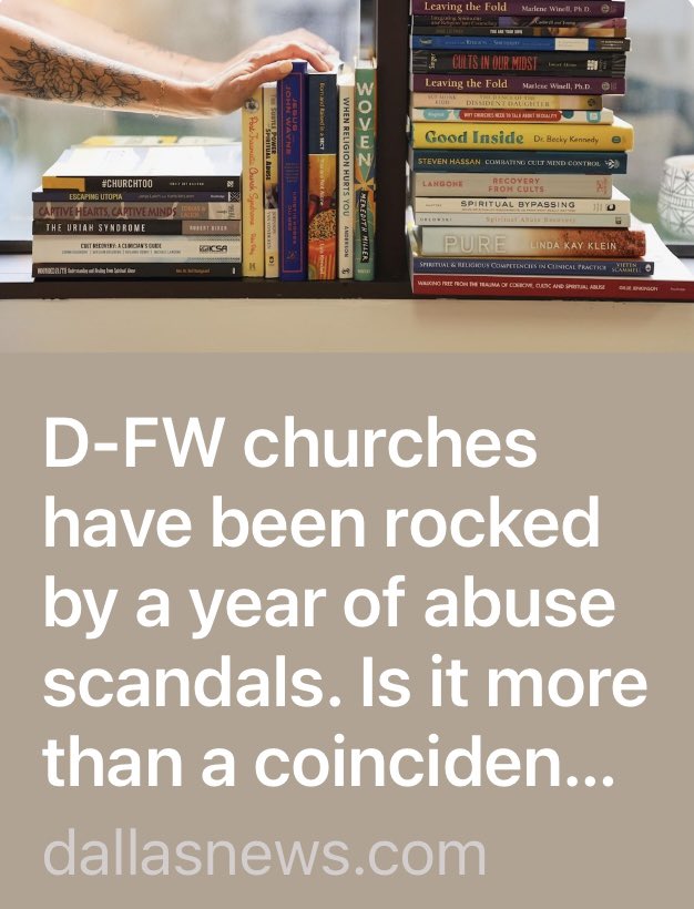 Sexual abuse in our churches is an epidemic many Christians still prefer to deny or downplay. Well, perhaps we can begin by taking a close look at Texas. The facts are sobering—and impossible to ignore. Please take time to read this very informative and troubling article by