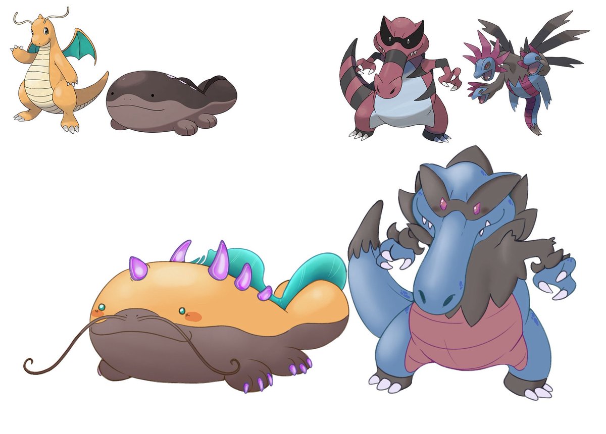 Toxic__Lavender's tweet image. me n my partner as our favorite pokemon #pokemon #pokemonfusion