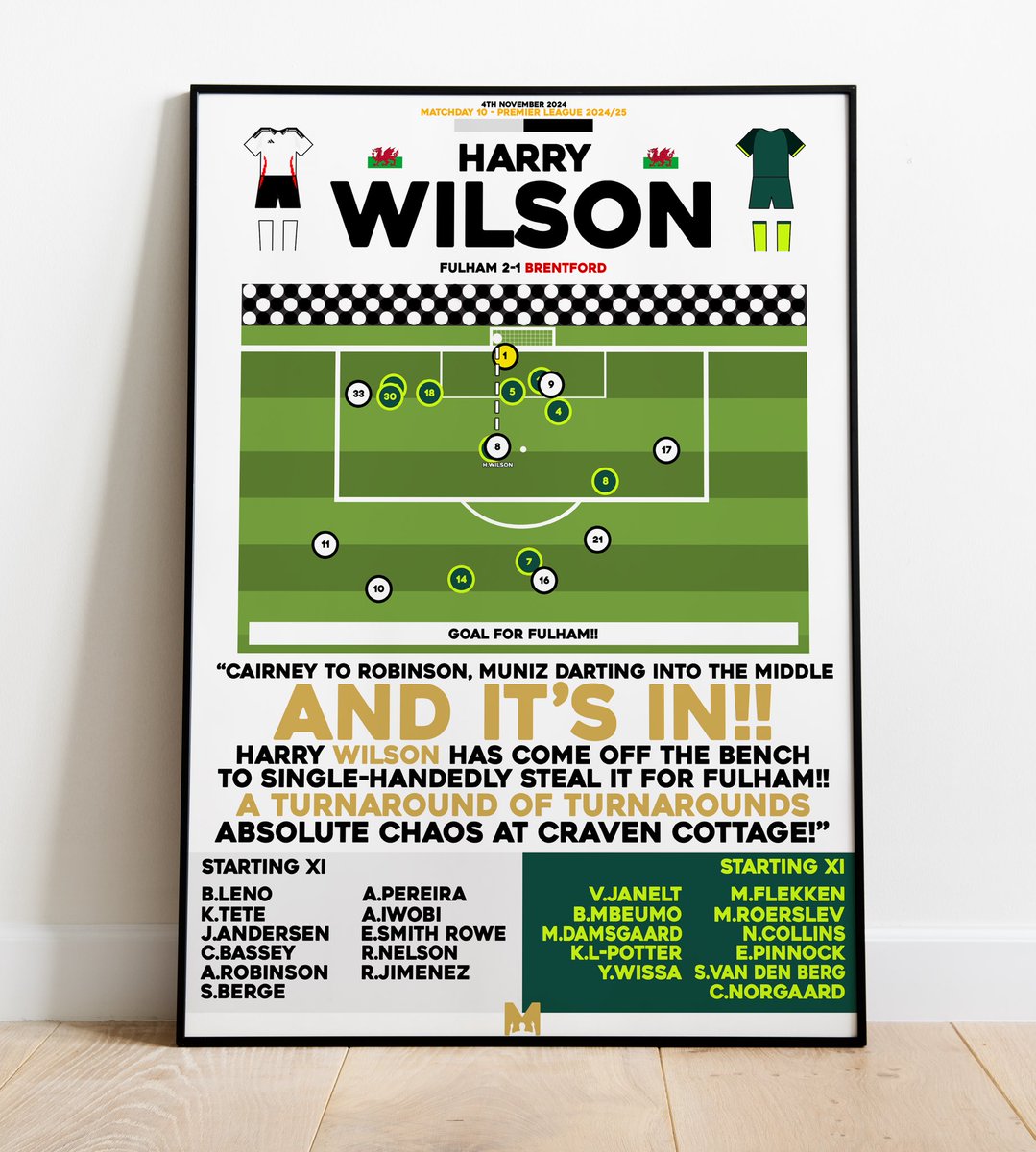 MezzalaDesigns's tweet image. ⚪️FULHAM PRINTS⚫️
Remember these Iconic FFC Moments last season with our Fulham Prints⚪️
CODE: ‘BIRTHDAY’ for 20% OFF All Items✅
➡️ mezzaladesigns.co.uk/collections/fu…
#FFC @FulhamTransfer @WhiteNoise1879 @FulhamishPod