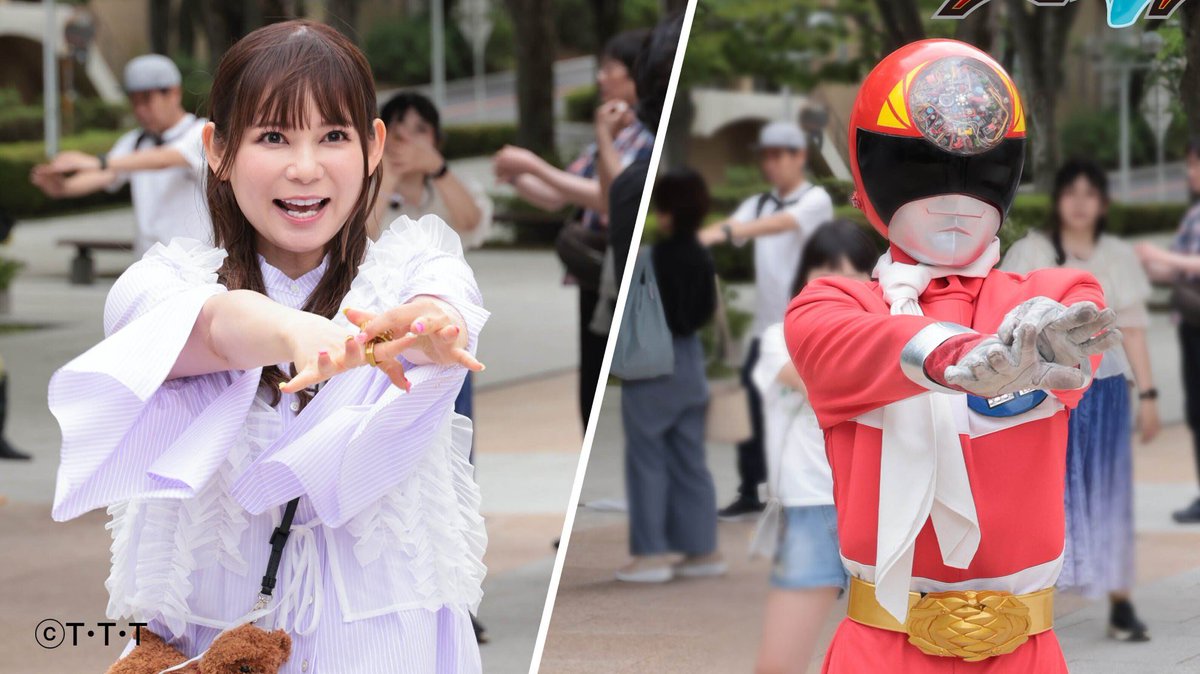shoko55mmts's tweet image. 変身 それはロマン
変身できた人生になれた
しかも
お腹に命が宿ってる状況で変身できた!
つまり親子変身!
一生の記念だぁ
デンジマンにエンゲージ!
映画館でデンジパンチをぜひ観てね!
夢にも見れなかったすごいことになったぁ!