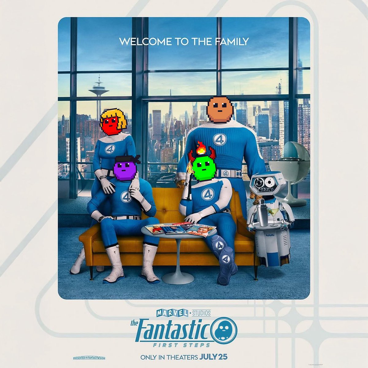 Memeland's tweet image. The 🥔 Family 

#FantasticFour