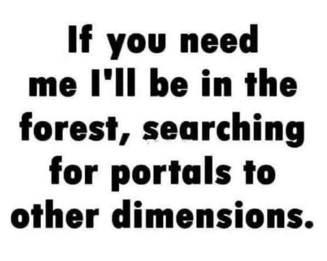Assaultshadow13's tweet image. Let's all ditch our adult responsibilities today and go on a hunt.