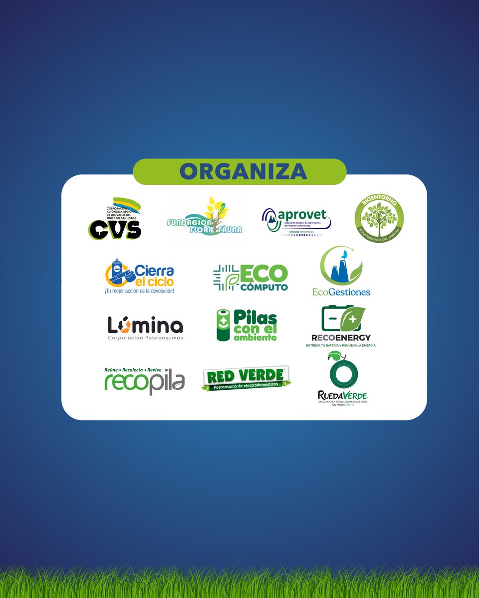 CorporacionCVS's tweet image. 🌿 ¡Únete a la jornada de recolección de residuos posconsumo 2025 y conviértete en defensor del ambiente en tu ciudad!

📅 19, 20 y 21 de agosto

📍 Desliza y conoce los múltiples puntos de recolección en Montería. 

💚 Sé parte del cambio hacia un territorio más sostenible.