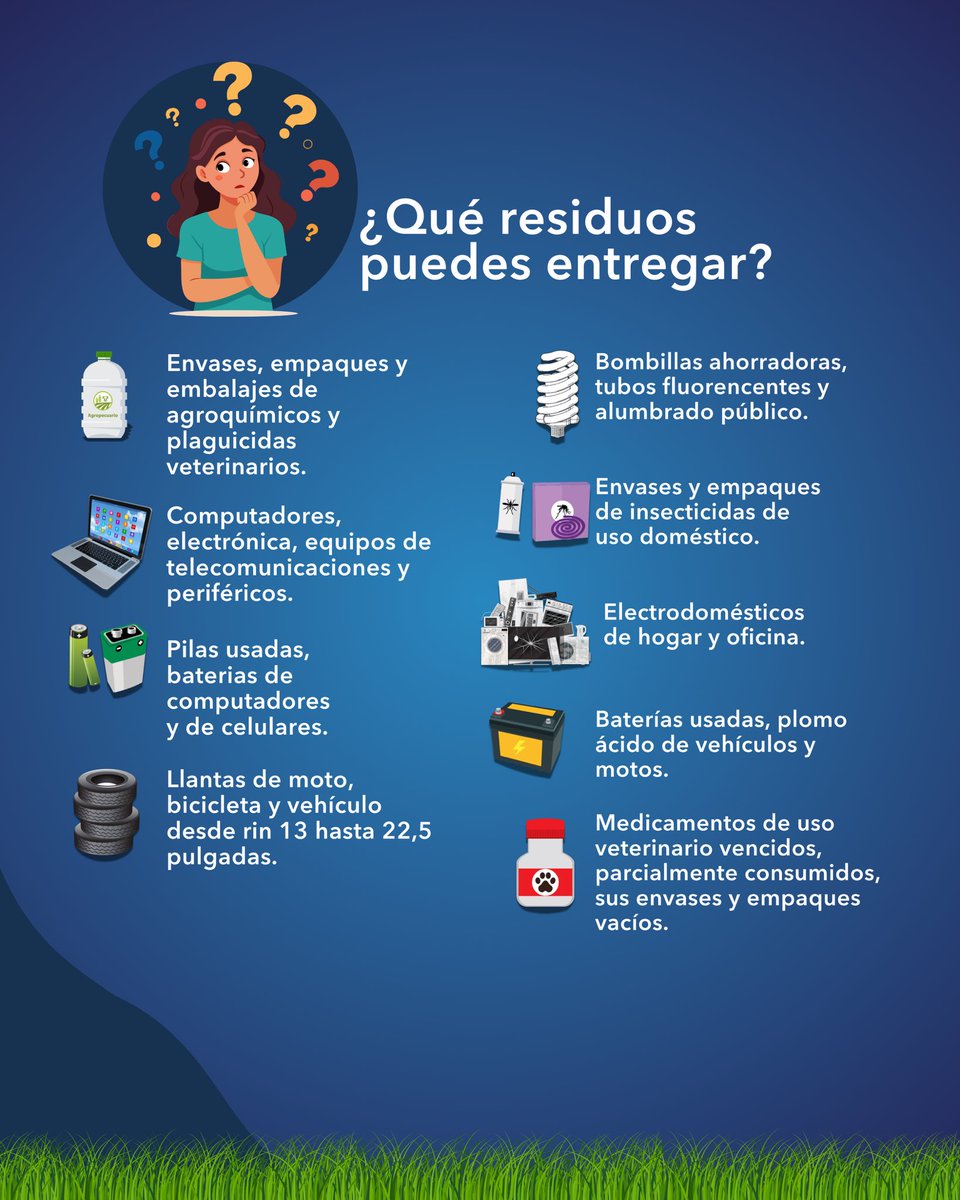 CorporacionCVS's tweet image. 🌿 ¡Únete a la jornada de recolección de residuos posconsumo 2025 y conviértete en defensor del ambiente en tu ciudad!

📅 19, 20 y 21 de agosto

📍 Desliza y conoce los múltiples puntos de recolección en Montería. 

💚 Sé parte del cambio hacia un territorio más sostenible.