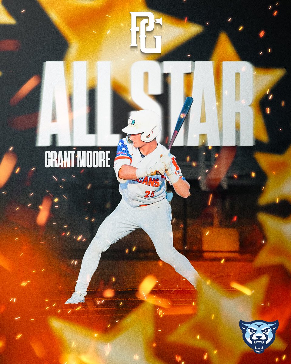 Congratulations to Grant Moore on his selection to the Perfect Game Collegiate Baseball League All Star Team! Grant is hitting .388 on the summer and he’s collected 33 stolen bases in 37 attempts. 

#RollCougs