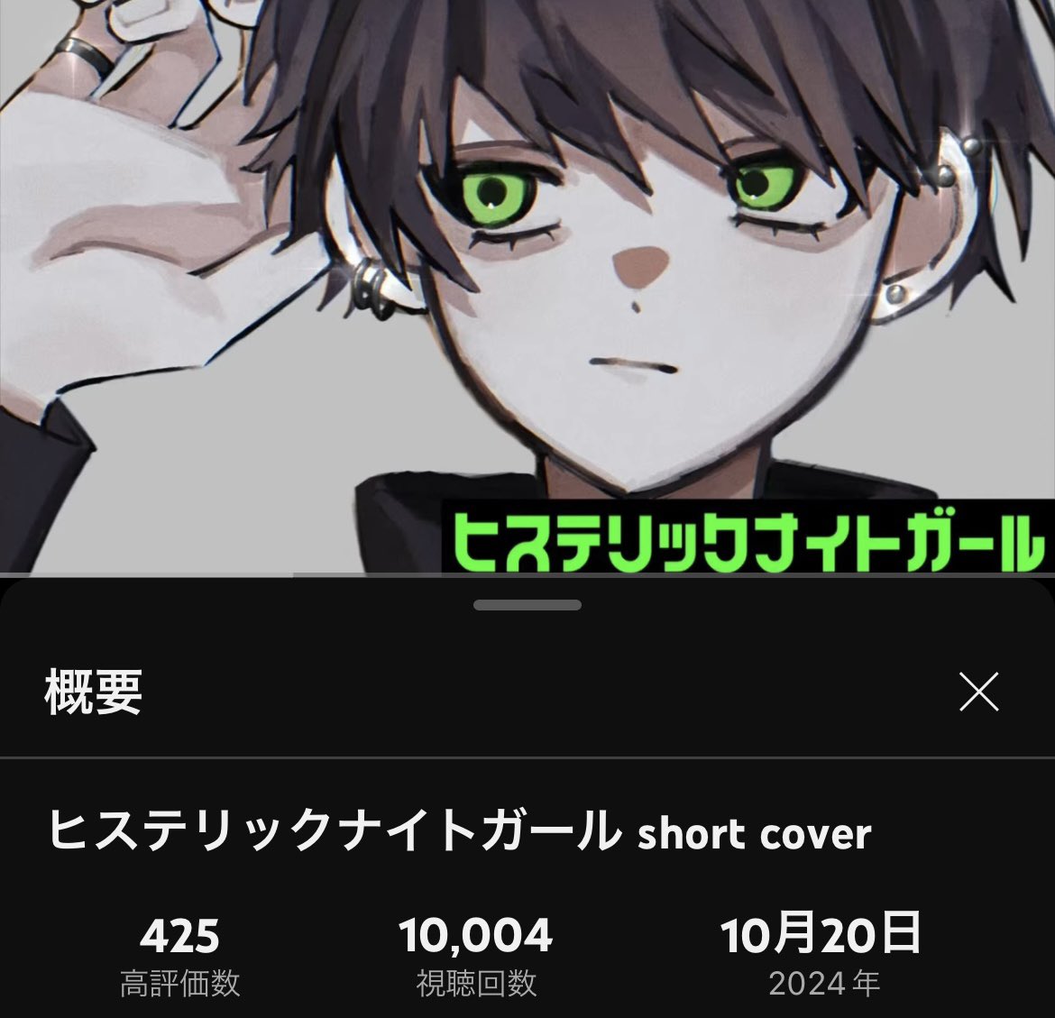 Irocqt's tweet image. 10000再生 ありがとうございます