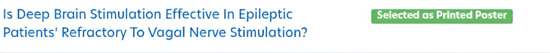 Thrilled to share that 6 of my abstracts as first author were accepted for presentation at #CNS2025 in Los Angeles! <a href="/CNS_Update/">CNS</a>

Huge thanks to my mentor Dr. Maiti and everyone who supported me on this journey <a href="/clininnovlab/">Clinical Innovations Laboratory</a>

Excited to learn, grow, and connect 
See you in LA!