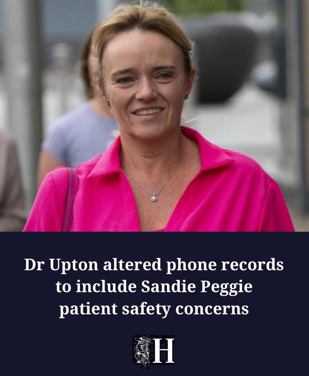 The transgender medic at the centre of Sandie Peggie's employment tribunal against NHS Fife altered phone notes to include patient safety concerns 👇