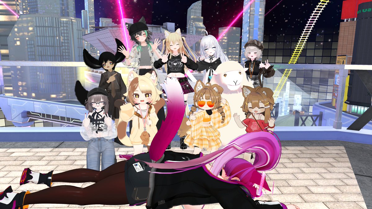 kunhiro0715w's tweet image. #方瀬高校 のVRC photo-clubでパラリアル東京にてパシャパシャ会をしました📸✨
想定より時間オーバーしちゃったけど、楽しかったからヨシ🤣
撮りたい写真をいくつか撮れたので整えてまた出します😌
#Vket #Vketphoto #はじめ組 #VRChat