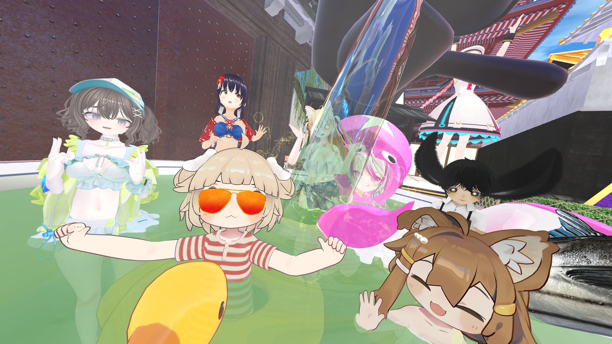 kunhiro0715w's tweet image. #方瀬高校 のVRC photo-clubでパラリアル東京にてパシャパシャ会をしました📸✨
想定より時間オーバーしちゃったけど、楽しかったからヨシ🤣
撮りたい写真をいくつか撮れたので整えてまた出します😌
#Vket #Vketphoto #はじめ組 #VRChat