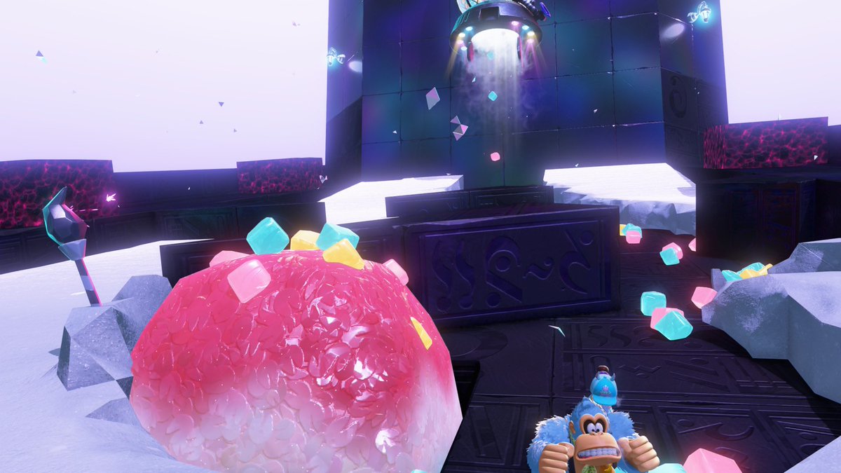 Ln0Ccn's tweet image. ドンキーコングバナンザかき氷