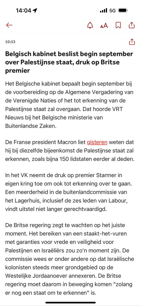 GinodeRobles's tweet image. In navolging van Frankrijk beslist België begin september, Starmer (VK) onder druk, met name binnen Labour. Stem op 29 oktober links en laat Nederland volgen!