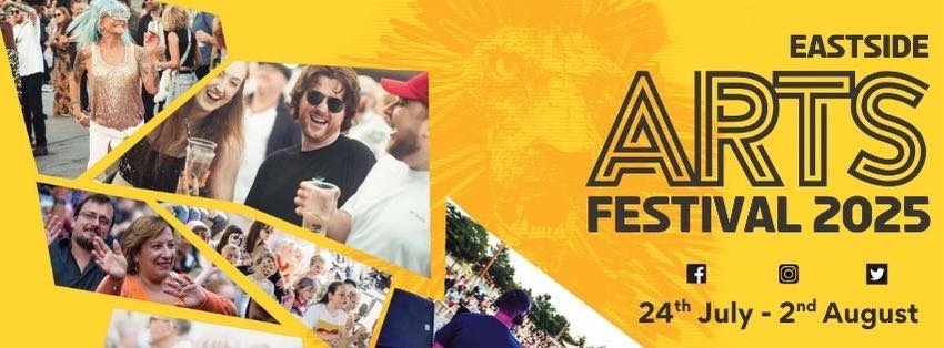 NIHRC's tweet image. The EastSide Arts Festival has begun, running from 24 July - 2 August.
Check out their programme here: eastsidearts.net/eastside-arts-…