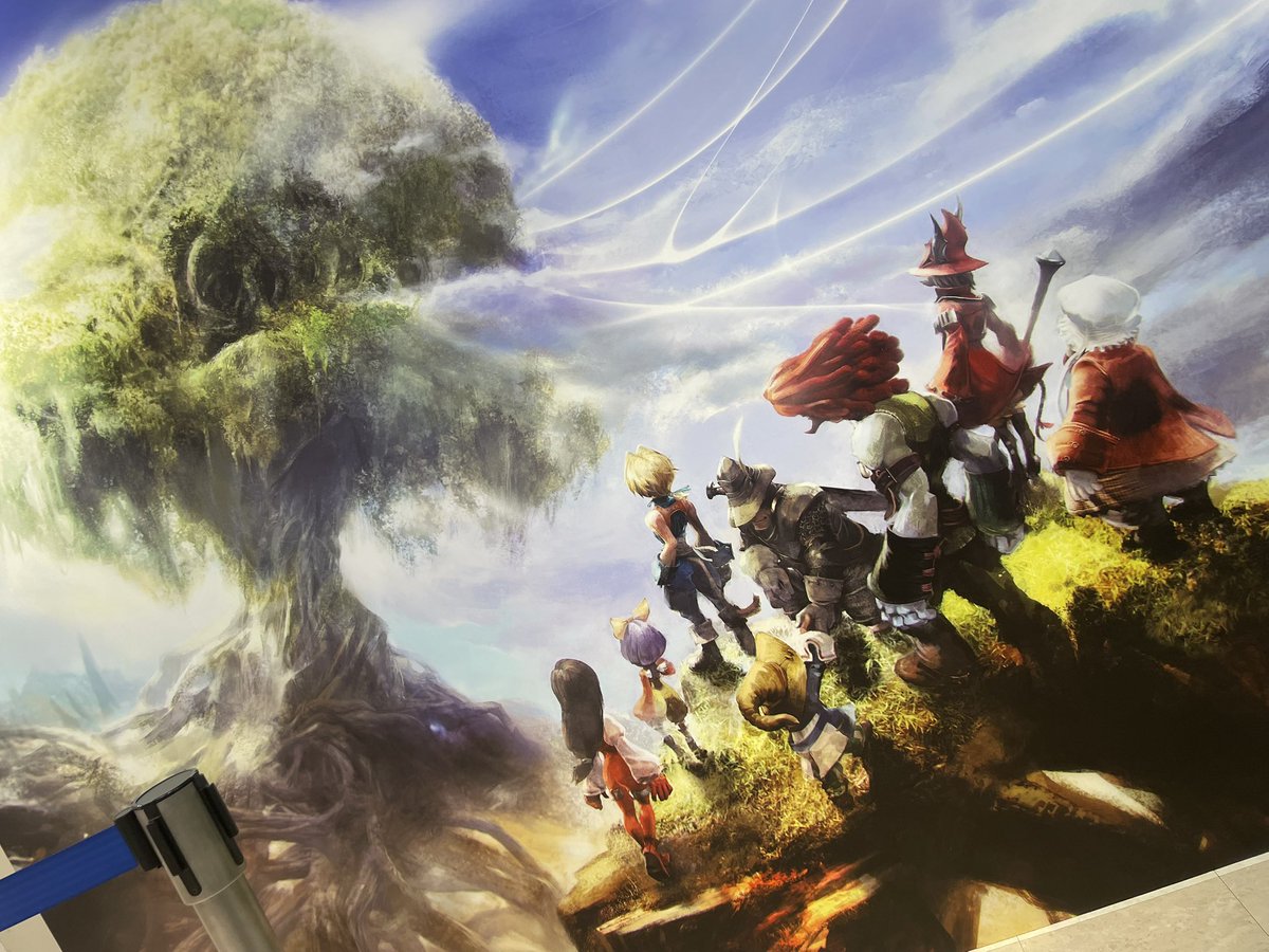 RiryuKh's tweet photo. FF9のポップアップストア行って来たー！
9はやっぱいいよね…エンディングはいつ見ても泣ける… https://t.co/2NfFMZO1H0