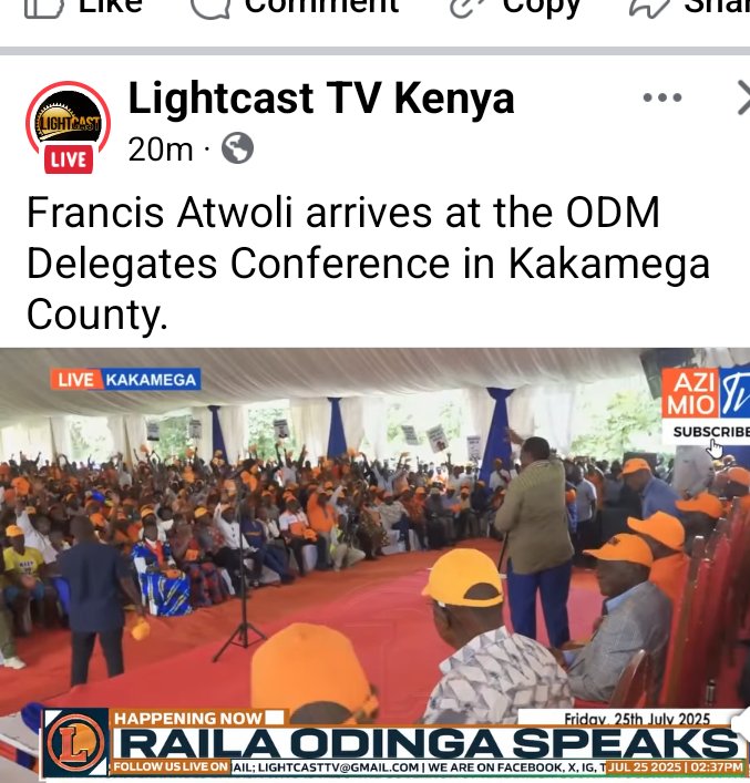 AtwoliEBs's tweet image. I am in Kakamega for the @TheODMparty Kakamega delegates meeting. Workers have political, economic and social rights. I am exercising my rights as a workers defender.
@RailaOdinga
Edwin SIFUNA
@edwinsifuna @Jeshi_LaSifuna @HonSenOsotsi @BarasaFernandes