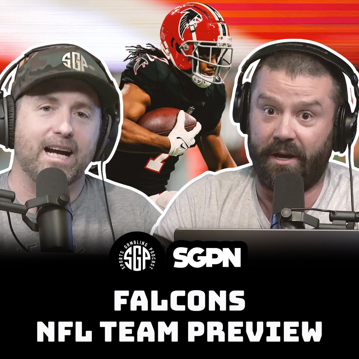 GamblingPodcast's tweet image. Falcons NFL Team Preview (Ep. 2325) w/ @kramercentric @seantgreen #RiseUp
🎧 sg.pn/3TUGrL5
📺 sg.pn/44L2FoY