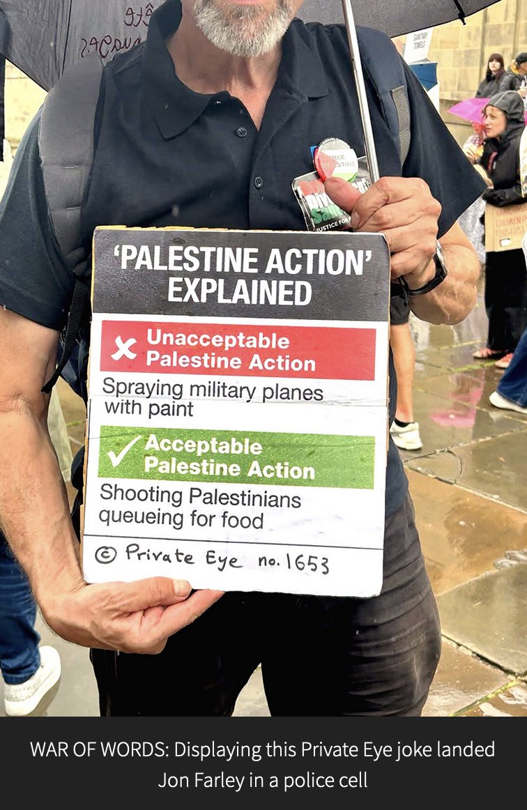 UnboundToday's tweet image. I support 'Palestine Action', as explained by @PrivateEyeNews.
Is this a problem, @TerrorismPolice?
See UK Column News for context: @ukcolumn