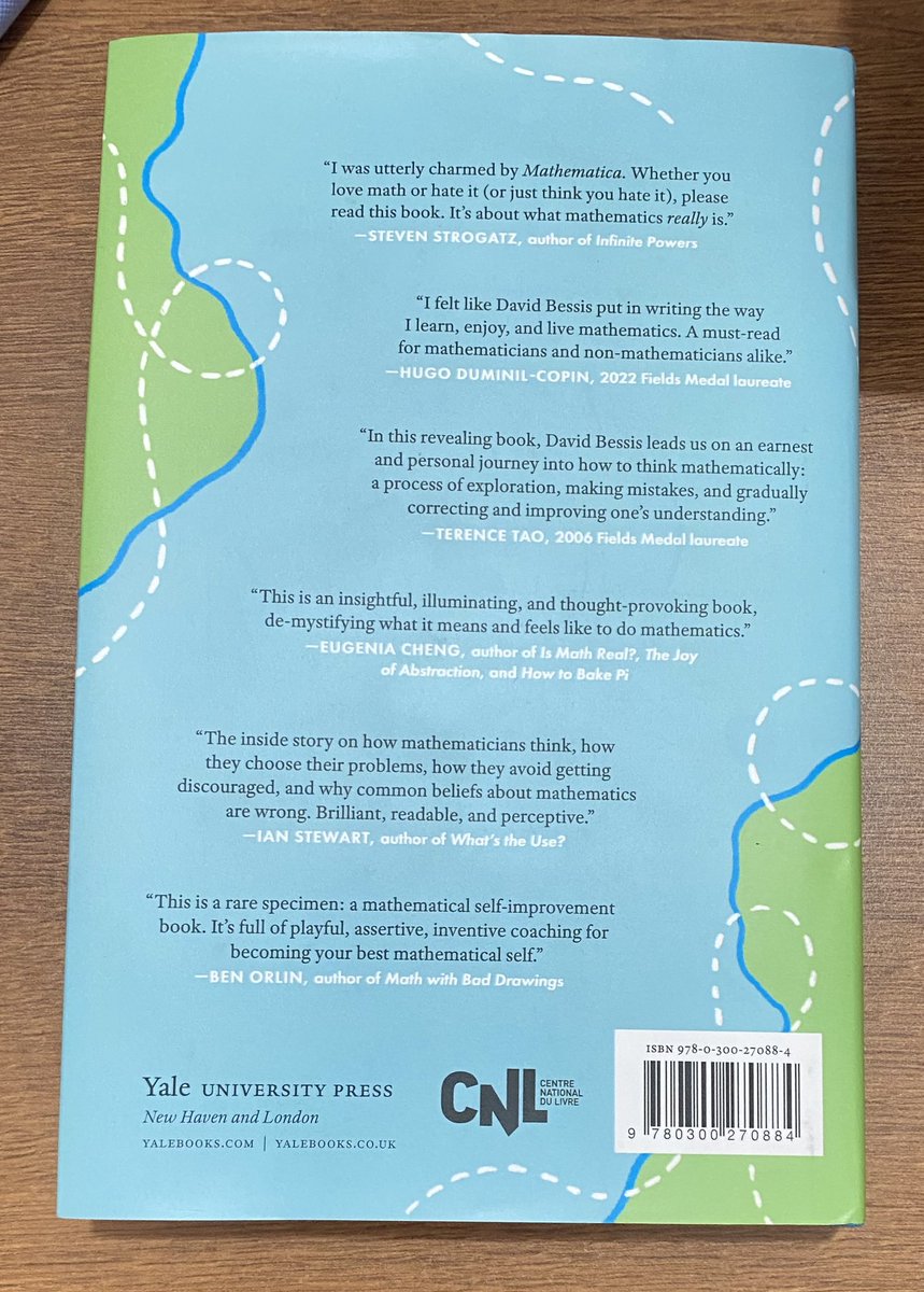 Yaashaa Golovanov (@golovanov_ammoc) on Twitter photo When two Fields Medalists, Terence Tao & Hugo Copin, declare a book a “must-read,” it is undoubtedly a masterpiece. <a href="/davidbessis/">David Bessis</a>, a leading mathematician, invested two decades of his life to distill profound wisdom into this work, which I describe as a “scheme of mathematization” When two Fields Medalists, Terence Tao & Hugo Copin, declare a book a “must-read,” it is undoubtedly a masterpiece. <a href="/davidbessis/">David Bessis</a>, a leading mathematician, invested two decades of his life to distill profound wisdom into this work, which I describe as a “scheme of mathematization”
