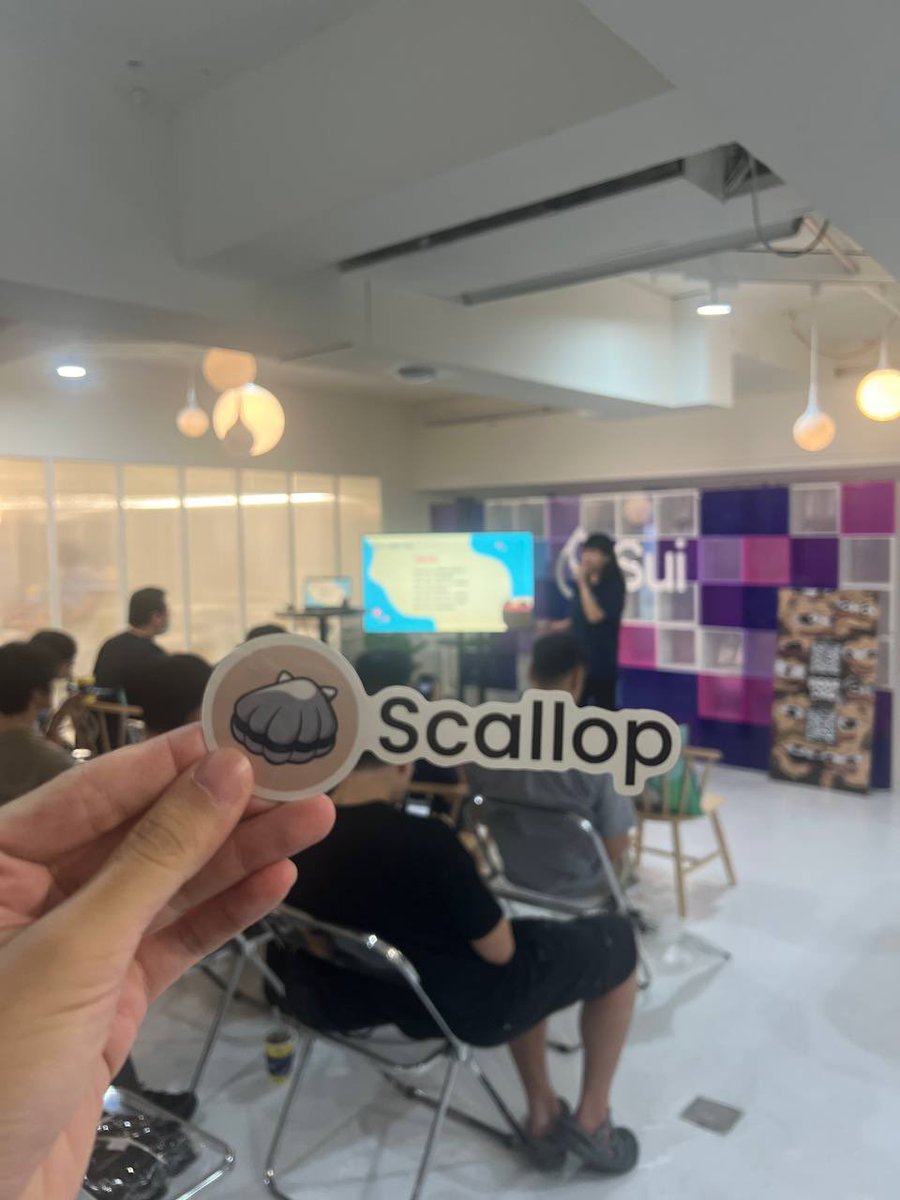 Scallop_io's tweet image. 💧Sui Community Meetup by BOBA DAO

Scallop Demo by Scallop BD @ChrisEryx currently ongoing at the Sui Community Meetup hosted by @bobadao_lfg and @SuiNetworkCN!

Don’t miss this opportunity to learn more about Sui DeFi with Scallop!