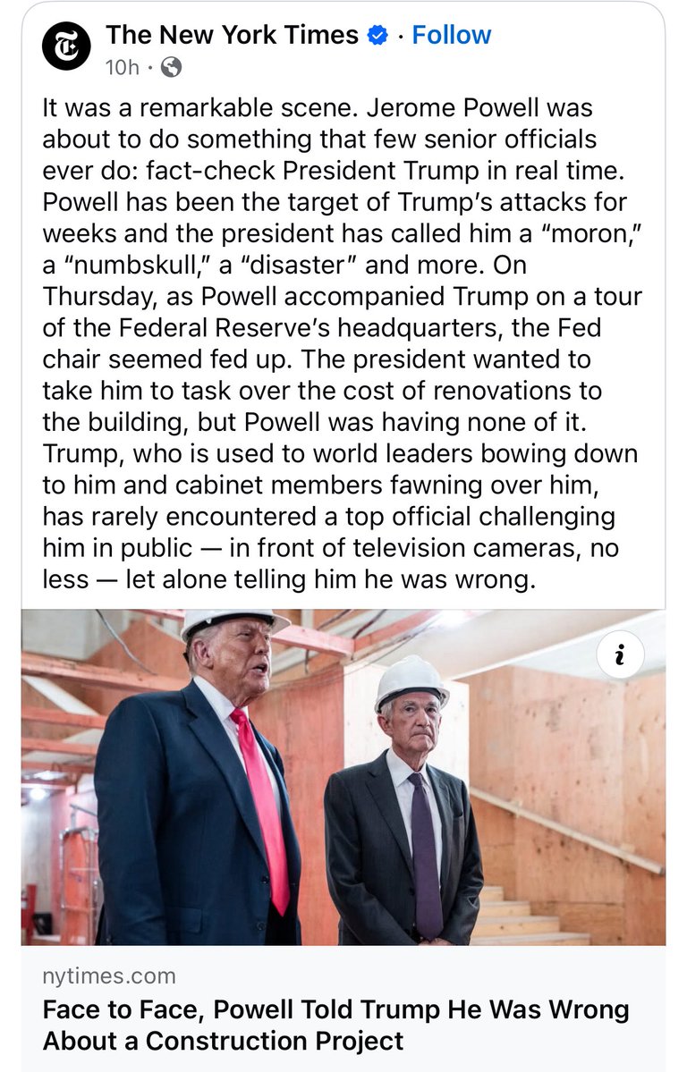 kelliwardaz's tweet image. This is not a news story. It is a whiny little ditty nagging at Trump thinly disguised as news. The language is petty and celebrates what the writer thinks is a win. What garbage the NYT puts out!