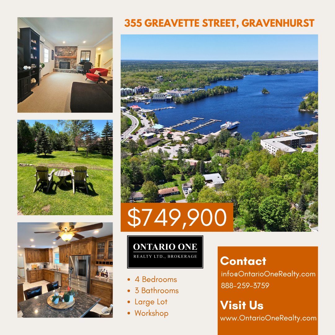 RayDickson's tweet image. ontarioonerealty.com/ON/gravenhurst…