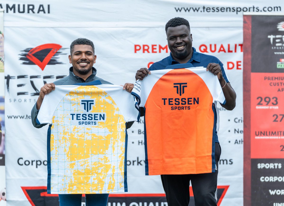 Kenya Rugby Referees Association (@officialkrra) on Twitter photo 📢 Official Announcement
The Kenya Rugby Referees Association (KRRA) is proud to unveil its new official kit in partnership with <a href="/TessenSports/">Tessen Sports</a>.
KRRA President Alfred Okwemba and Tessen’s Fahad Adil welcomed the milestone.
Read more 👉 encr.pw/GDEyM
#KRRAxTessen 📢 Official Announcement
The Kenya Rugby Referees Association (KRRA) is proud to unveil its new official kit in partnership with <a href="/TessenSports/">Tessen Sports</a>.
KRRA President Alfred Okwemba and Tessen’s Fahad Adil welcomed the milestone.
Read more 👉 encr.pw/GDEyM
#KRRAxTessen