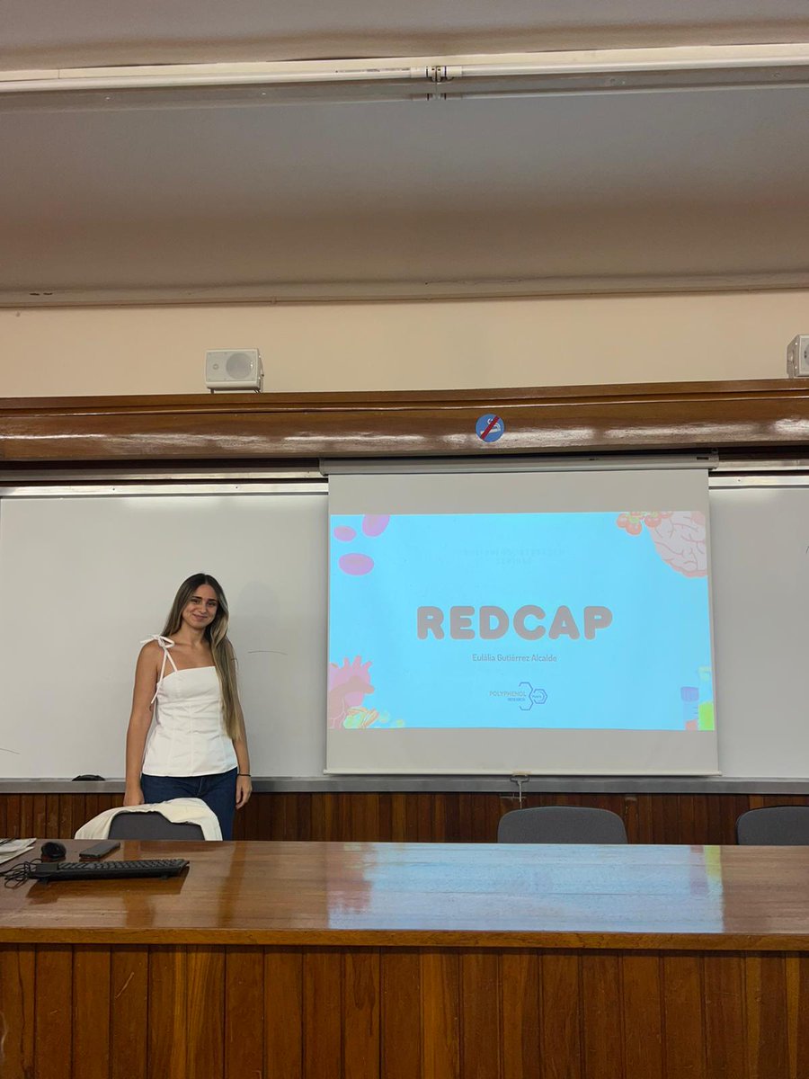 🔵 Ayer, Lali ofreció un excelente seminario al grupo Polyphenol Research sobre REDCap:

✅ Qué es
🛠️ Cómo crear un proyecto
🧪 Práctica en vivo

¡Una herramienta clave para mejorar la gestión de datos en investigación! 👏

#REDCap #PolyphenolResearch #Ciencia #DataScience