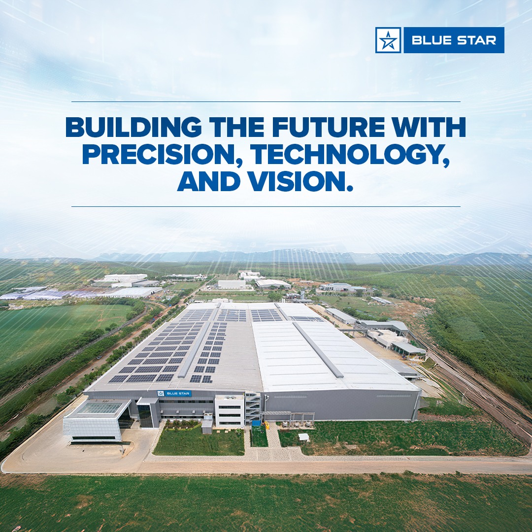 Blue Star delivers trusted, innovative cooling solutions — combining engineering excellence with a customer-first mindset. We’re building the future with technology, precision, and reliability.
Explore our range of offerings at zurl.co/5r4IG