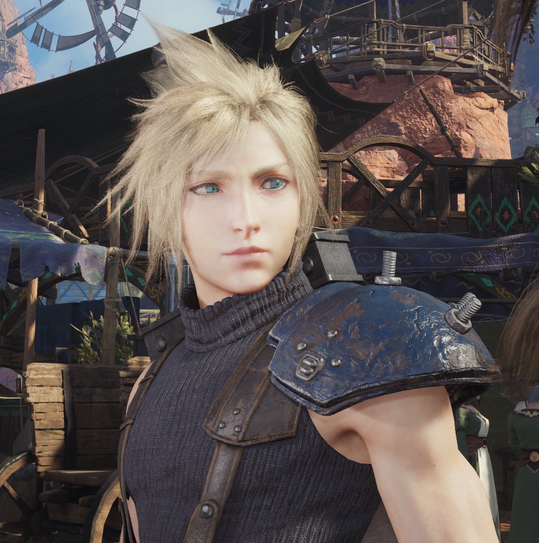 ClerithPics's tweet image. i live for the soft smiles Cloud gives Aerith #Clerith
