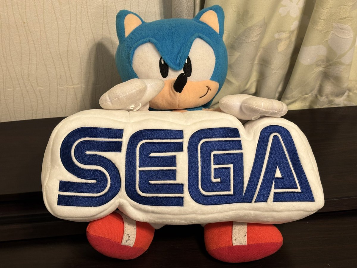 OxVet3's tweet image. セガストアTOKYO行ってきました
セガクッションとクラソニ
親和性が高すぎる
 #ソニかつ