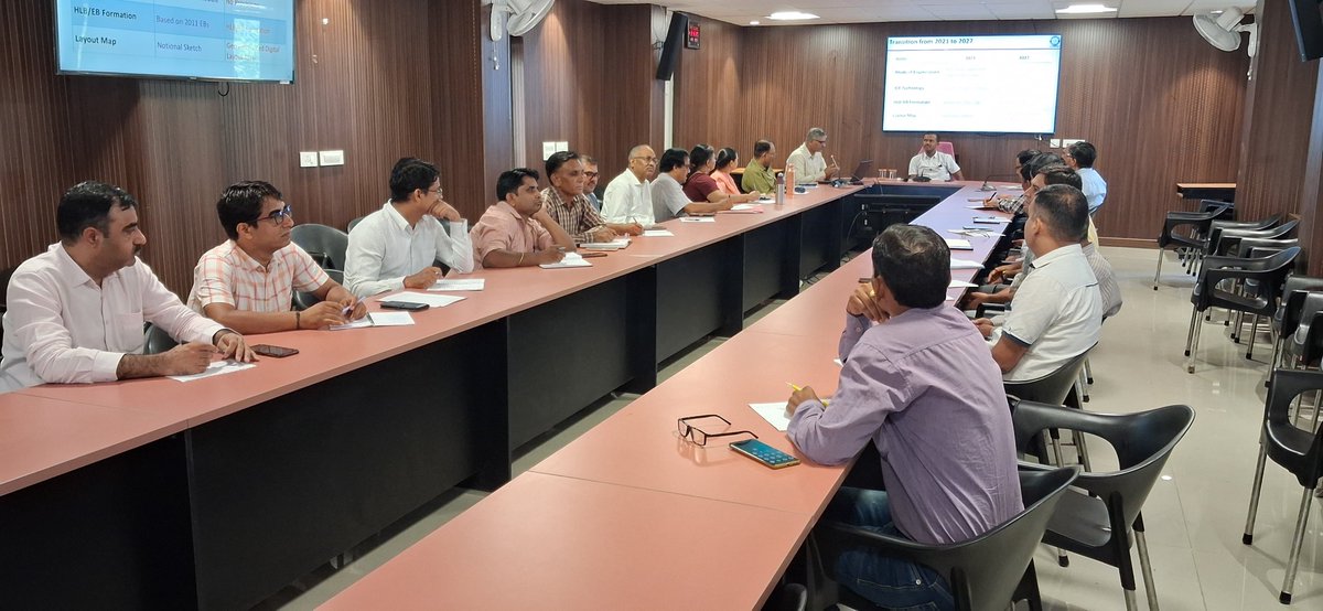 भारत के महारजिस्ट्रार का कार्यालय, नई दिल्ली द्वारा जनगणना कार्य निदेशकों हेतु दिनांक 3-4 जुलाई, 2025 को आयोजित सम्मेलन के महत्वपूर्ण बिंदुओं पर चर्चा के लिए जनगणना कार्य निदेशालय, राजस्थान में दिनांक 25 जुलाई, 2025 को  निदेशक महोदय की अध्यक्षता में एक बैठक आयोजित की गई।