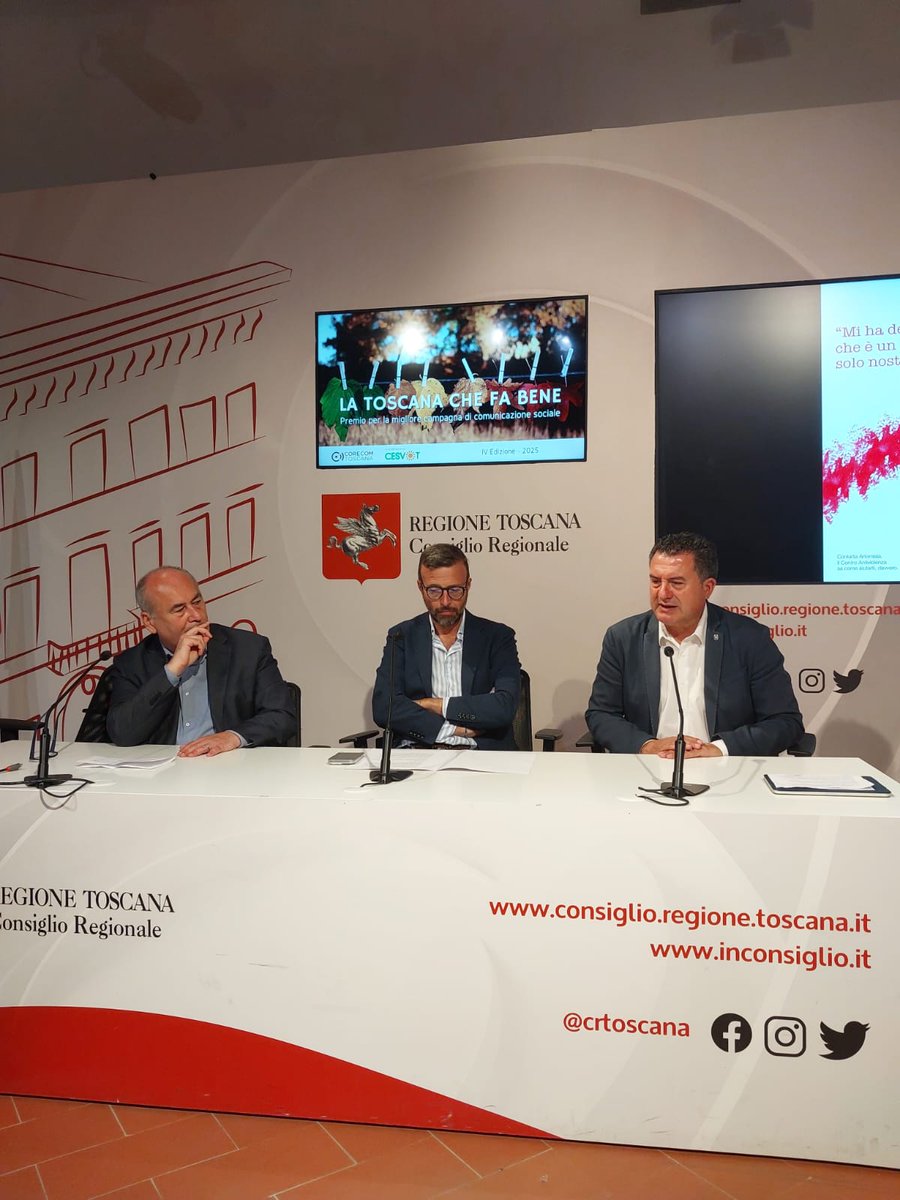 Cesvot (@cesvot) on Twitter photo Cesvot partecipa con entusiasmo alla nuova edizione dellโiniziativa promossa da <a href="/CorecomToscana/">Corecom Toscana</a> "La Toscana che fa bene".
Alla conferenza stampa di presentazione รจ intervenuto anche il presidente di #Cesvot, Luigi Paccosi: cesvot.it/comunicazione/โฆ Cesvot partecipa con entusiasmo alla nuova edizione dellโiniziativa promossa da <a href="/CorecomToscana/">Corecom Toscana</a> "La Toscana che fa bene".
Alla conferenza stampa di presentazione รจ intervenuto anche il presidente di #Cesvot, Luigi Paccosi: cesvot.it/comunicazione/โฆ
