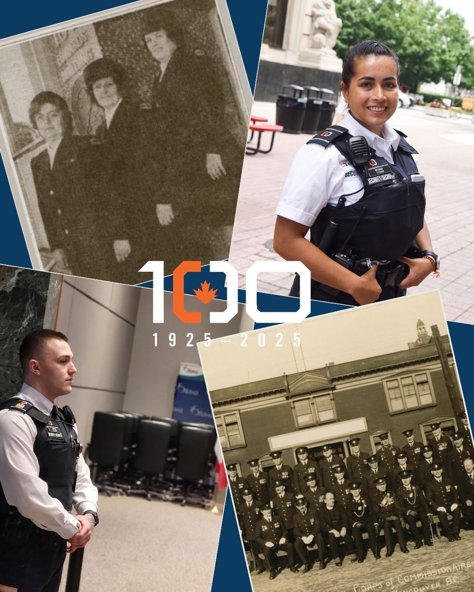 Commissionaires Ottawa (@CmresOttawa) (@cmresottawa) on Twitter photo Commissionaires has been delivering trusted security services for 100 years. We’re proud to be the first choice for security in the National Capital Region.
Learn more: commissionaires100.ca
#MarchTo100 #Commissionaires100 #CommissionairesCentennial <a href="/Commissionaires/">Commissionaires</a> Commissionaires has been delivering trusted security services for 100 years. We’re proud to be the first choice for security in the National Capital Region.
Learn more: commissionaires100.ca
#MarchTo100 #Commissionaires100 #CommissionairesCentennial <a href="/Commissionaires/">Commissionaires</a>