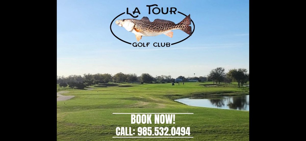 What a beautiful start, for the 2nd Annual Willie Windham Memorial Golf Tournament!

We are looking forward to a wonderful day on the course for a great cause. 

Weekend tee times are available online at latourgolfclub.com or call the pro-shop at 985-532-0494.