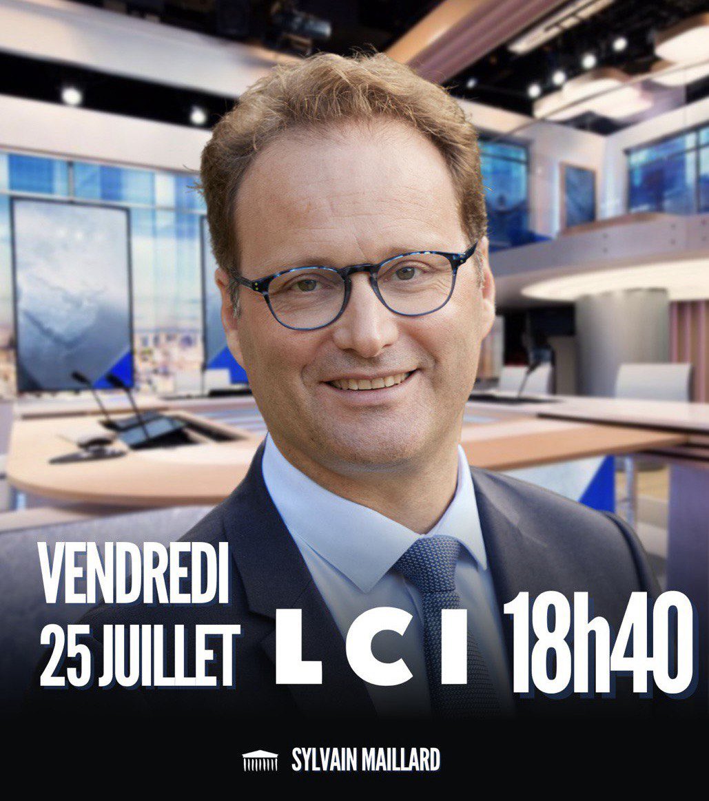 SylvainMaillard's tweet image. Rendez-vous ce soir sur @LCI au micro de @daviddoukhan.