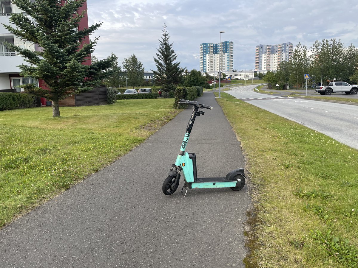 Verst lagða rafskútan (@verstlagda) on Twitter photo 