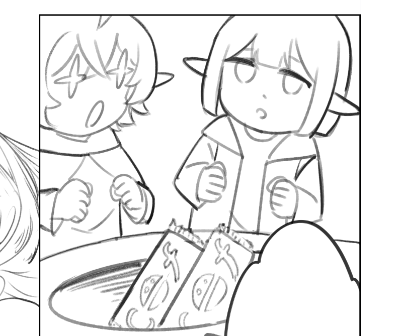 zobnuy's tweet image. RE: united manga panel
have a 🍫 Mia and Sera!