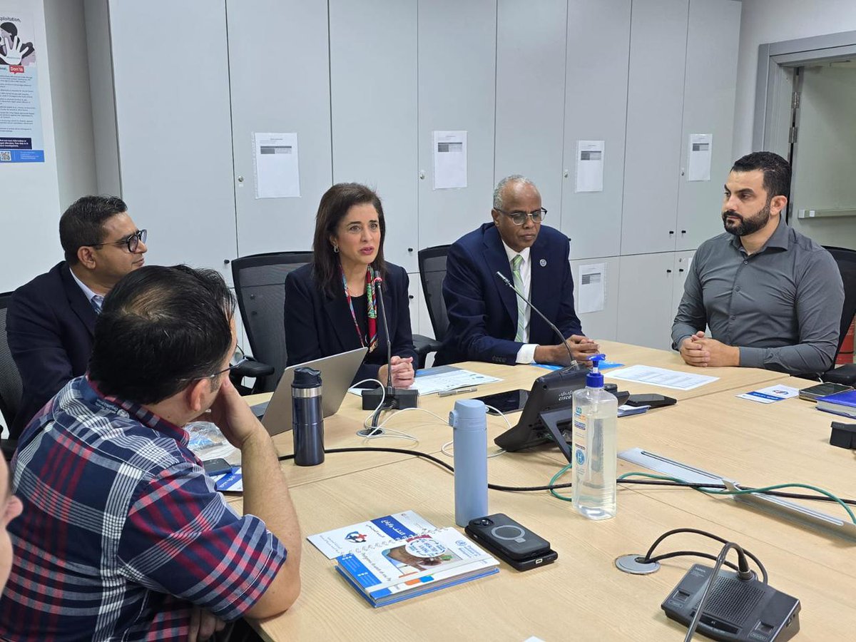 HananBalkhy's tweet image. I met with health sector partners in #Lebanon to thank them for their tireless work under immense pressure. Despite insecurity, funding cuts, and growing needs, they continue to protect and save lives. Only 46% of the sector’s needs are funded. The public health system is…