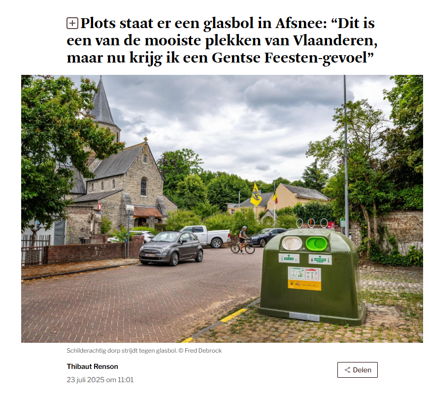 Klopt volledig! "Voor het erfgoed-argument is de Gentse stadssocioloog Stijn Oosterlynck (UAntwerpen) kritisch. 'Historische erfgoedwaarde wordt vaak ingebracht door buurtbewoners om ongewenste of vervelende zaken buiten te houden.'"