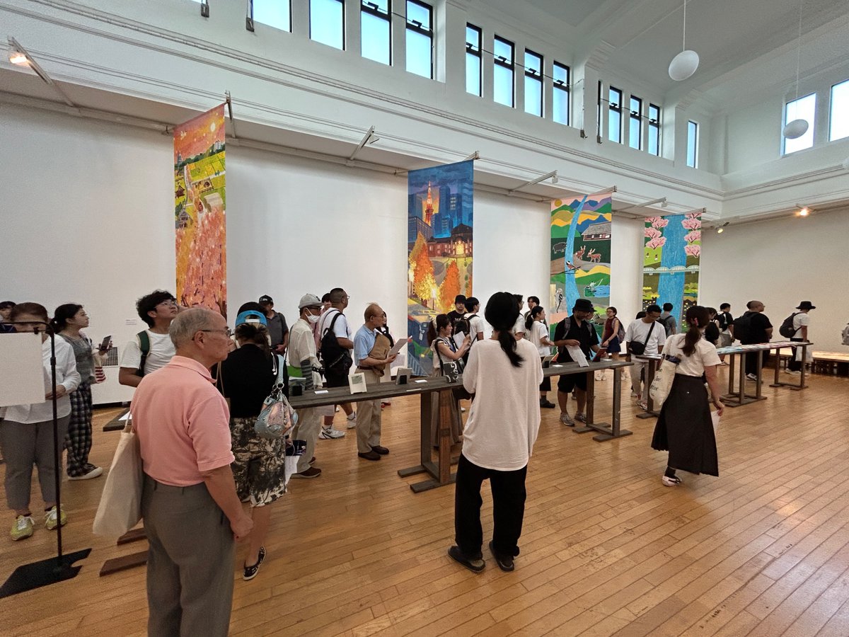 future_geidai's tweet image. 東京山藝術大学@陳列館が開催中！

デザイン科、GA、YAU、未来創造継承センター共同主催による展覧会が陳列館にて開催中です！

本日のギャラリーツアーもたくさんのご来場ありがとうございます！

ぜひお越しください！

詳細はこちらga.geidai.ac.jp/2025/07/04/tmu…
