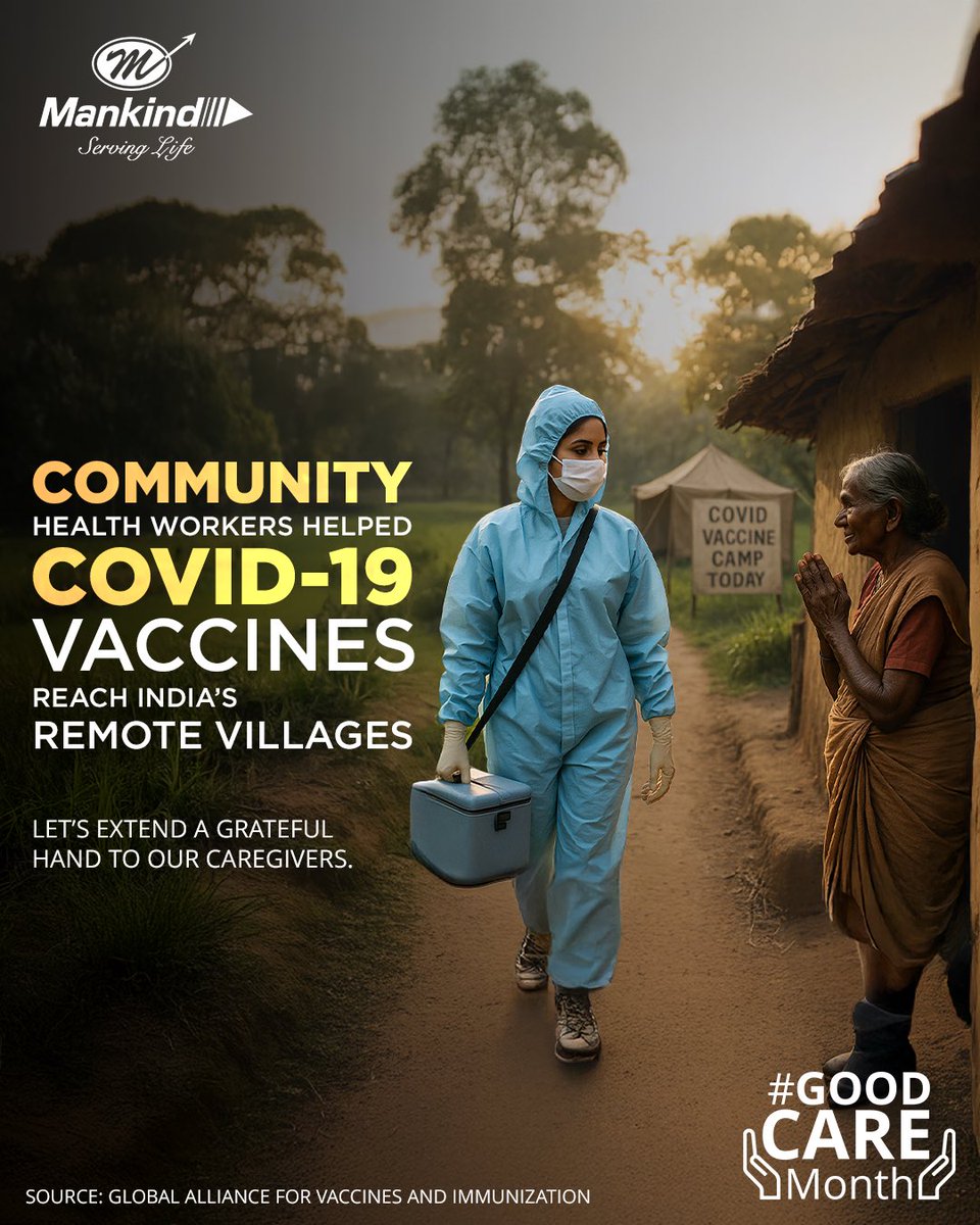 In India’s remote villages, where health centres are hours away and infra is limited, community health workers ensured that COVID-19 vaccines reached every doorstep. They navigated rough terrain often carrying vaccine boxes on foot or motorcycles, to protect the most vulnerable.