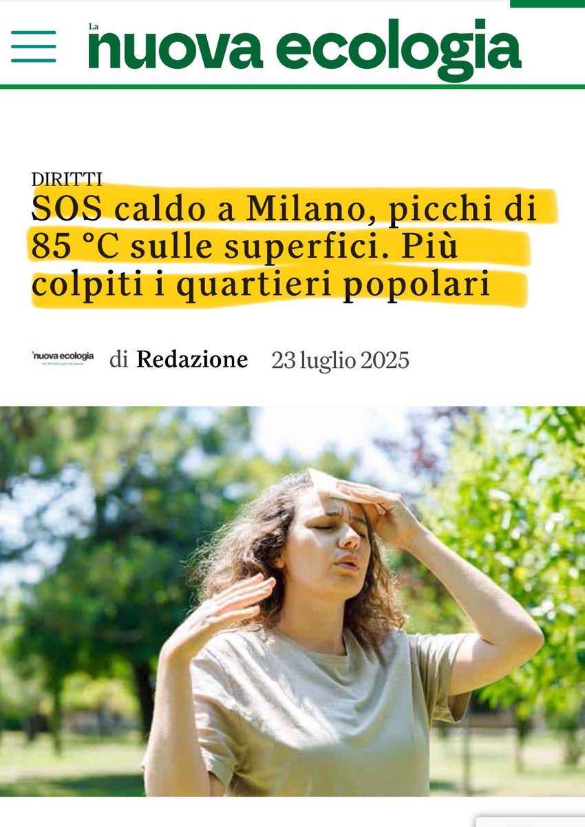 k_arsenale's tweet image. A #Milano il caldo colpisce i poveri. Vedi che aveva ragione #Sala a buttarli fuori ??