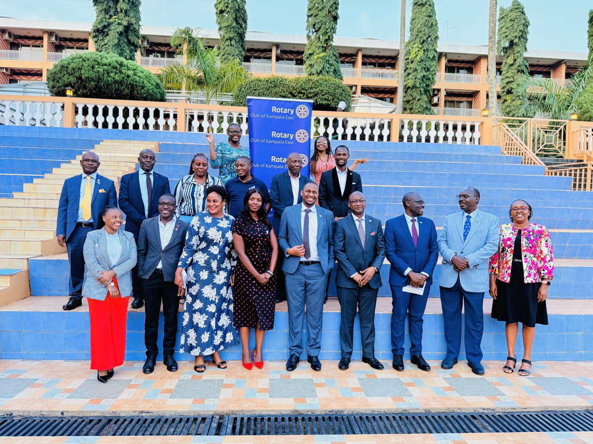 Rotary Club of Kampala East (@klaeastrotary) on Twitter photo Heartfelt thanks to our visiting Rotarians for joining us & to all members for making the <a href="/dgrotaryd9213/">DG Geoffrey Martin Kitakule</a> visit unforgettable 🙏 Your presence & camaraderie mean the world to us. Grateful for the fellowship and shared passion for service! 💕
#Theship
#D9213cares
#unite4good9213 Heartfelt thanks to our visiting Rotarians for joining us & to all members for making the <a href="/dgrotaryd9213/">DG Geoffrey Martin Kitakule</a> visit unforgettable 🙏 Your presence & camaraderie mean the world to us. Grateful for the fellowship and shared passion for service! 💕
#Theship
#D9213cares
#unite4good9213